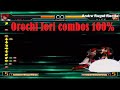 KOF 2002 UM Orochi Iori Combos 100