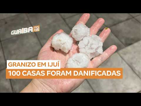 Granizo causa danos em Capão do Cipó e outras regiões
