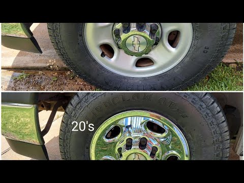 Chevy Express | Chrome wheel skins!!!