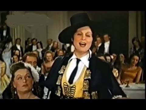 Марика Рёкк "Превращение тореро" - фильм "Женщины всё же лучшие дипломаты"