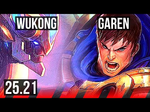 WUKONG vs GAREN (TOP) | 12/4/12, 500+ games | KR Master | 25.21