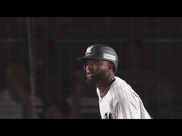 【9回表】今季2度目の1試合3本塁打!! マリーンズ・ポランコ 第19号の特大ソロHR!!  2023年8月23日 千葉ロッテマリーンズ 対 福岡ソフトバンクホークス