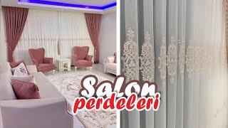 SALON İÇİN PERDE MODELLERİ - Birbirinden Şık Perdeler