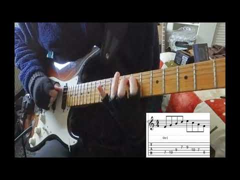 Em7-Fmaj7 Crossing Arpeggios Lick (with tabs) - DP's Guitar Encyclopedia