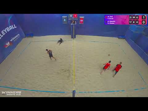 22:45 M.Kisil / P.Koval - A.Bakotin / D.Kliuiev | Winners Beach Volleyball