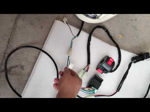 125cc semi auto engine wiring connection