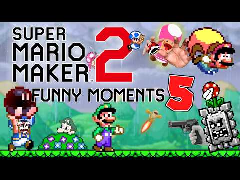 Super Mario Maker 2 "Funny Moments 5"