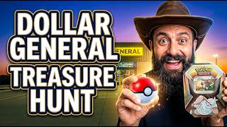 Dollar General Treasure Hunt Ep. 1 | How many Dollar General's actually have Pokémon Cards in Stock?