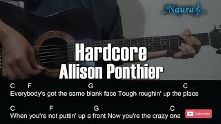 Download lagu Allison Ponthier - Hardcore Guitar Chords Lyrics mp3