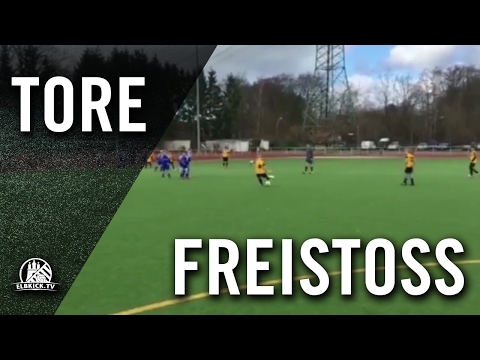 Freistoßtor von Daniel Schäffer (SC Wentorf, U11 E-Junioren) | ELBKICK.TV
