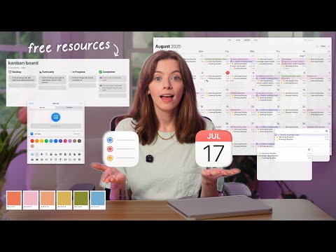 Organize Your LIFE with Apple Calendar + Reminders