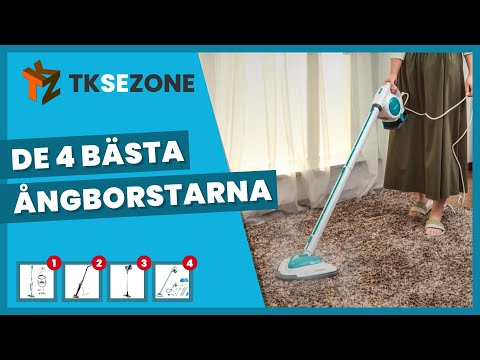 De 4 bästa ångborstarna för perfekt rengöring och mot virus, bakterier och bakterier