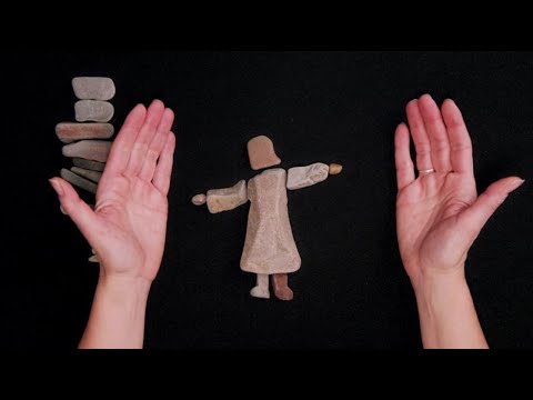 El Salvador, Jesucristo, en arte con piedras | Ven, crea conmigo