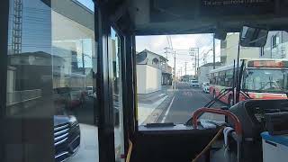 [東武バス松04系統]八潮駅南口→松戸駅(2025.2.19)