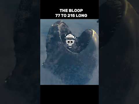 THE BLOOP VS MULTIVERSE SIZE COMPARISON#shorts  #shortsvideo #edit #thebloop