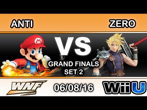 WNF 2.5 - Anti (Mario) Vs. TSM | ZeRo (Cloud) Grand Finals Set 2 - Smash Wii U