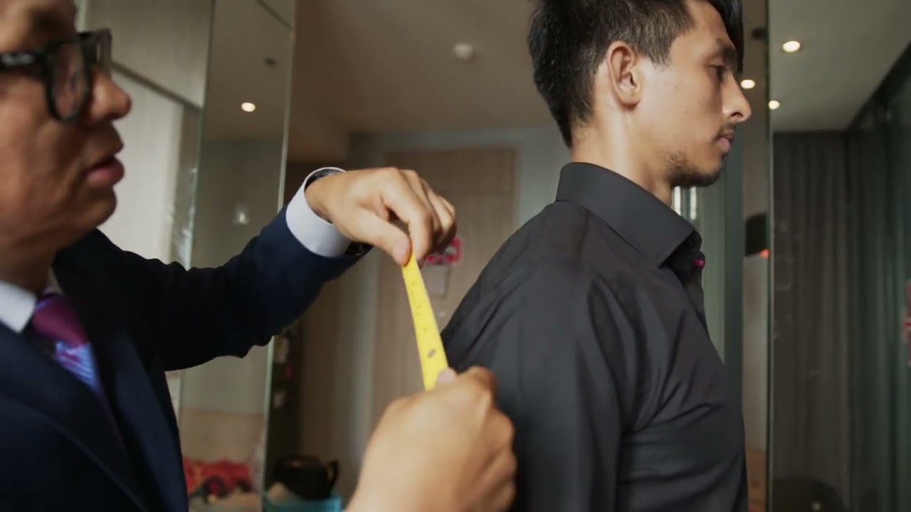 Paul Bespoke Shirt Measure