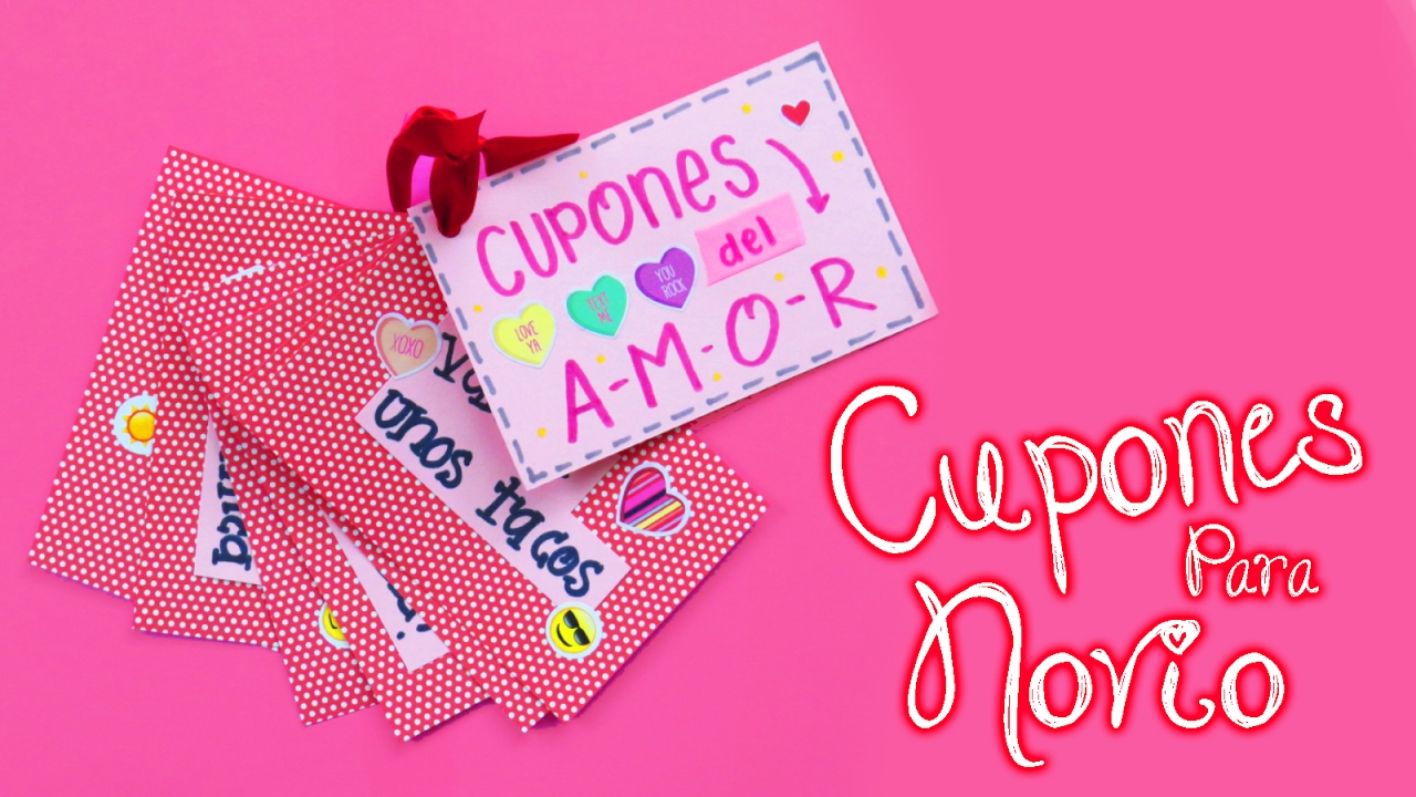 DIY Cupones del amor ♥♥ - Mariana lugo