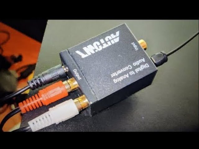 Vídeo relacionado con Amazon Basics Cable óptico de Audio Digital Toslink (1 m), para Televisión, Negro