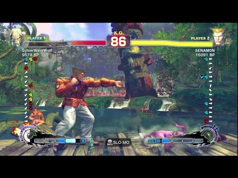 SSF4 - Senam0n [Guile] VS sylverwerewolf [Gen]