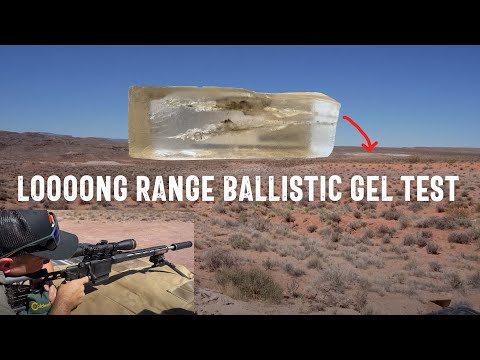 Ballistics Gel Testing at 600 Yards: 6.5 PRC & 6.5 Creedmoor