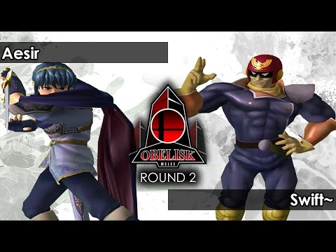 Melee: Aesir (Marth) V Swift~ (Falcon/Falco) - Obelisk 47 Tournament SSBM