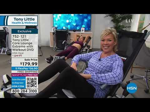 HSN | Tony Little Health & Fitness 01.10.2023 - 12 PM