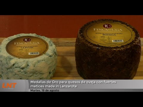 Medallas de Oro para quesos de oveja con fuertes matices made in Lanzarote