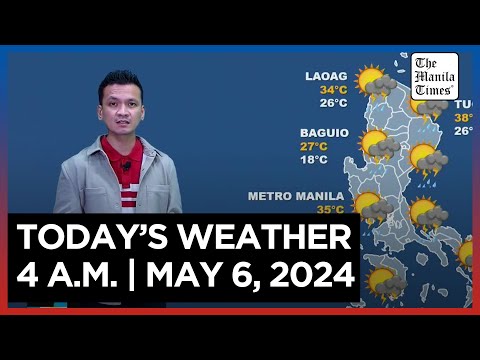 Today's Weather, 4 A.M. May 6, 2024