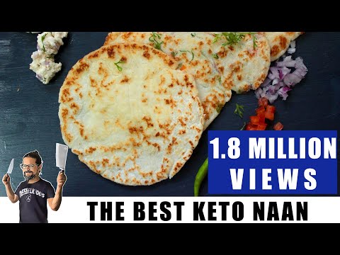 Keto Naan | Keto Paratha | Keto Uttapam | Keto Coconut Flatbread | Headbanger's Kitchen