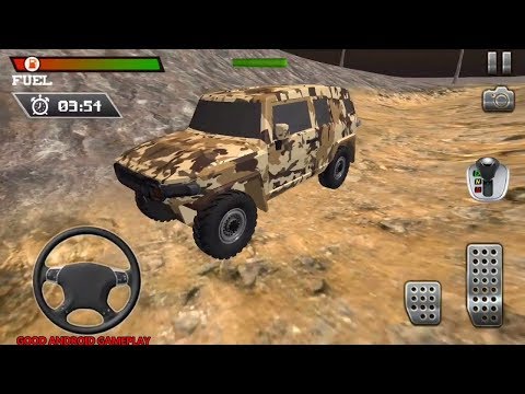 US Military Cargo Truck Driving: Off-Road Driver - Offroad Truck Transport Android Gameplay FHD