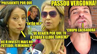 😬EITA! RENATA MENDONÇA PASSA VERGONHA OUTRA VEZ!