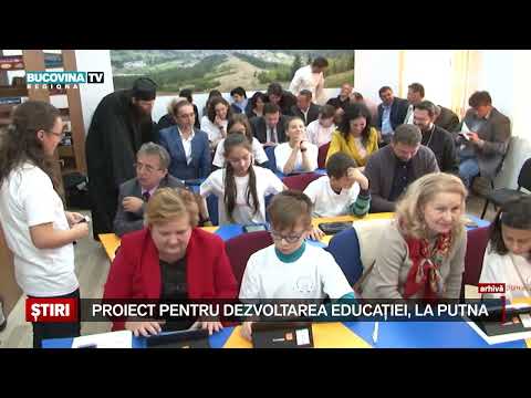 Proiect pentru sprijinirea educatiei la Putna