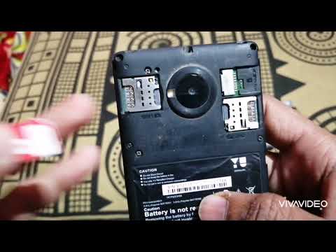 how to insert sim card and memory card in Yu yunique yu4711