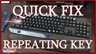 Fix Stuck Key or Repeating Keys on a Mechanical Keyboard