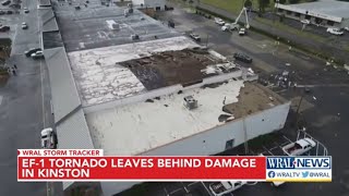 EF1 Tornado tears through furniture store in Kinston