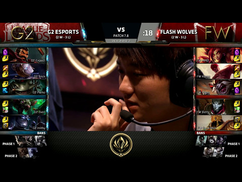 G2 vs FW - 2017 MSI Group Stage - G2 Esports vs Flash Wolves