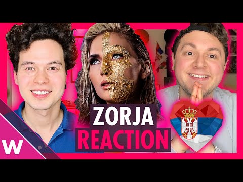 Zorja Eurovision Serbia 2022 Reaction