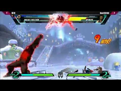 Curleh Mustache East 5 Qualifer - UMVC3 - Levi vs HP Euph / DJ Q vs Ken123103