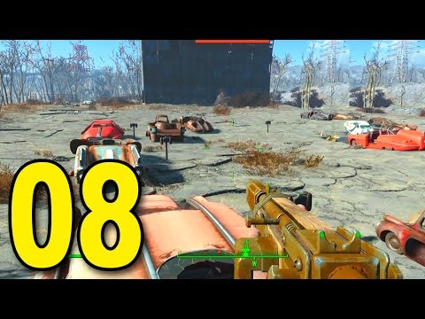 Fallout 4 - Part 8 - Drive-In Movie Theater (Let's Play / Walkthrough / Gameplay)