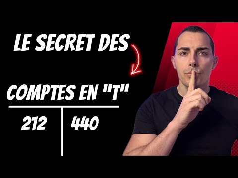 TUTO : Réussir tous les Comptes en T en Comptabilité !