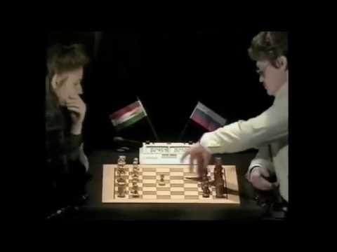Judit Polgar vs. Vladimir Epishin with commentary of Daniel King