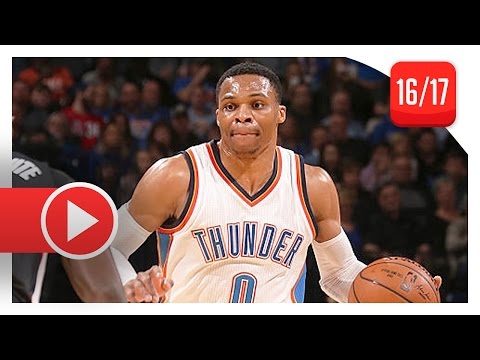 Russell Westbrook Triple-Double Highlights vs Clippers (2016.12.31) - 17 Pts, 14 Ast, 12 Reb