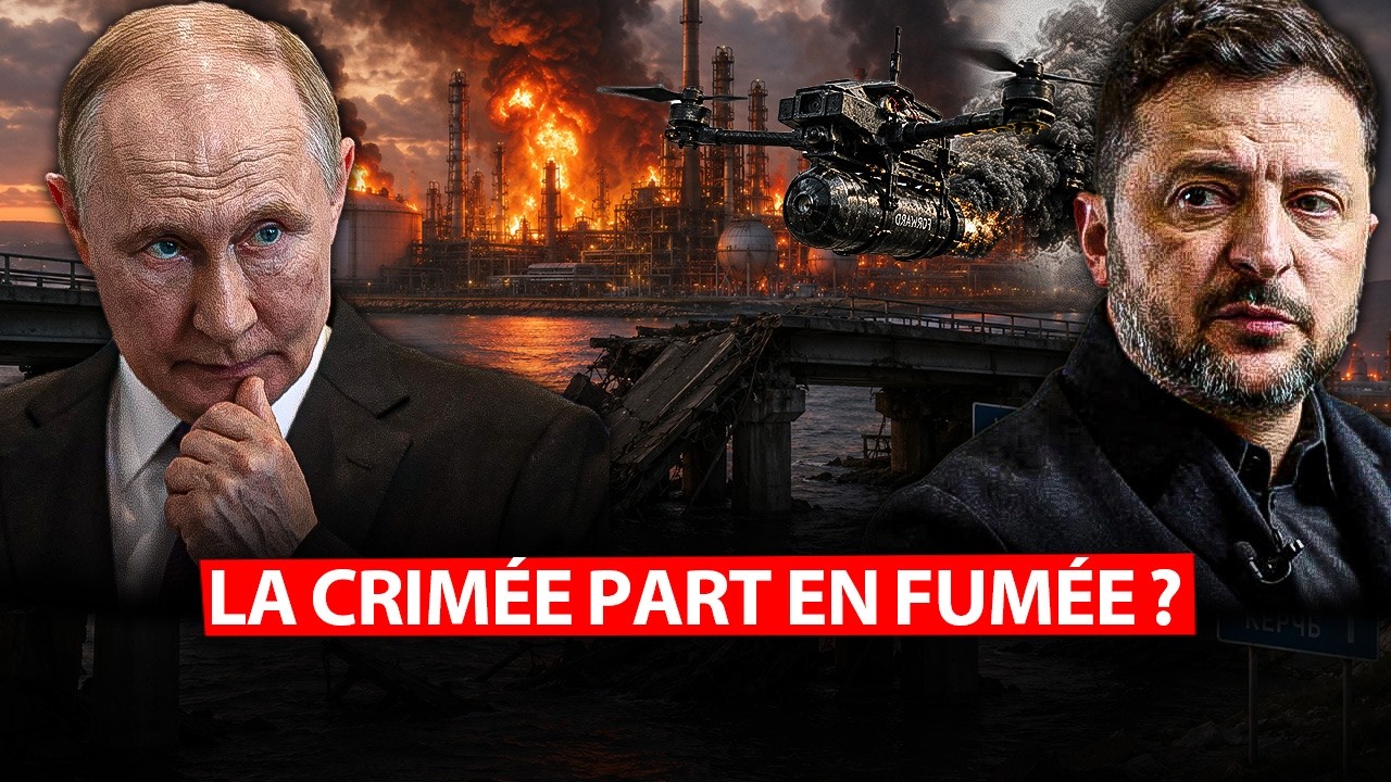 Kiev frappe la Crimée, mais Zelensky perd la guerre. La propagande s'active !