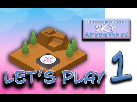NEW!! FTB SKY ADVENTURES :: BRAND NEW WORLD :: LET'S PLAY EP.1