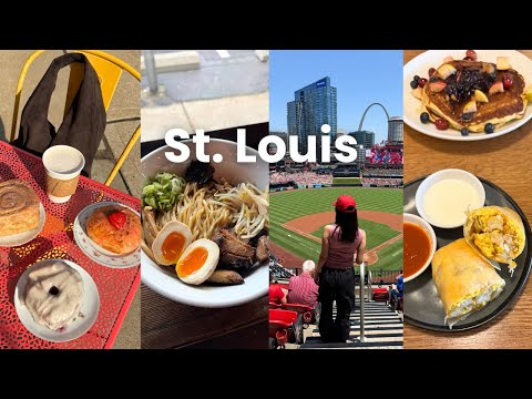 St. Louis Travel Vlog｜ the best brunch spot 🥞｜donut shop hopping 🍩｜my fav ramen shop in the midwest🍜