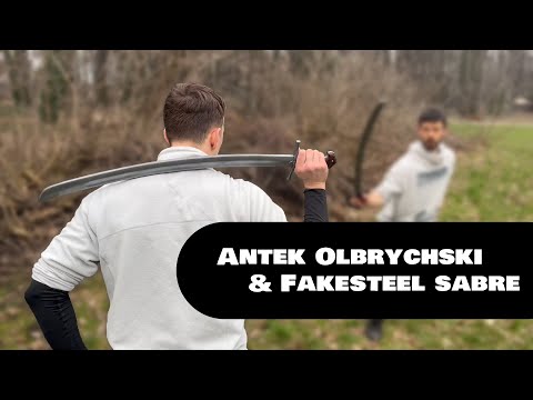 Antek Olbrychski & FakeSteel LARP sabres