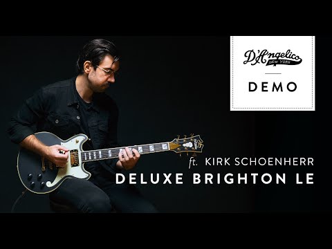 D'Angelico Deluxe Brighton 1 of 50 Electric Guitar 2020 Matte Charcoal Owned by Eric Dane Bild 13