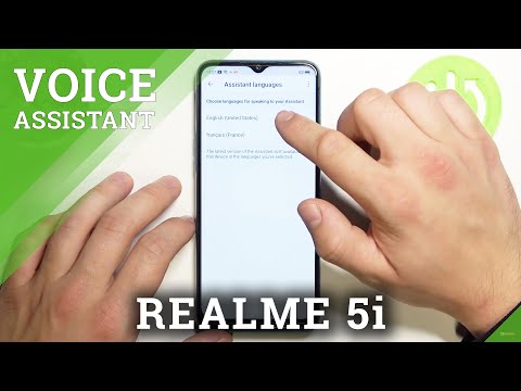 How to Pick Language for Google Assistant in Realme 5i - Change Voice Assistant Language