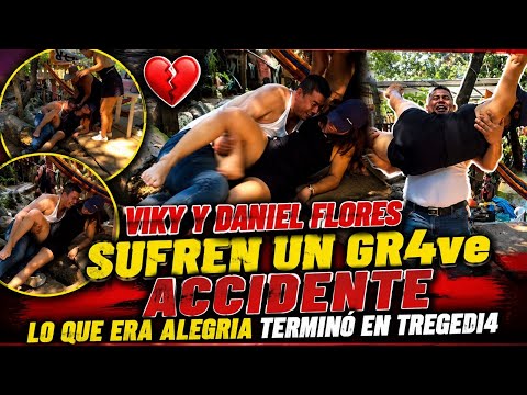 😱😭VIKY Y DANIEL FLORES SUFREN UN GRAVE ACCIDENT3 EN RIO CALUCO SONSONATE 